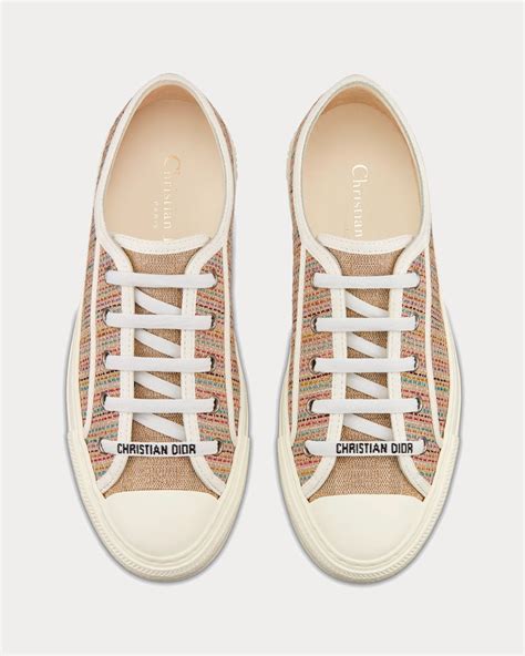 Walk'n'Dior Sneaker Multicolor Dior Gold Metallic Thread 